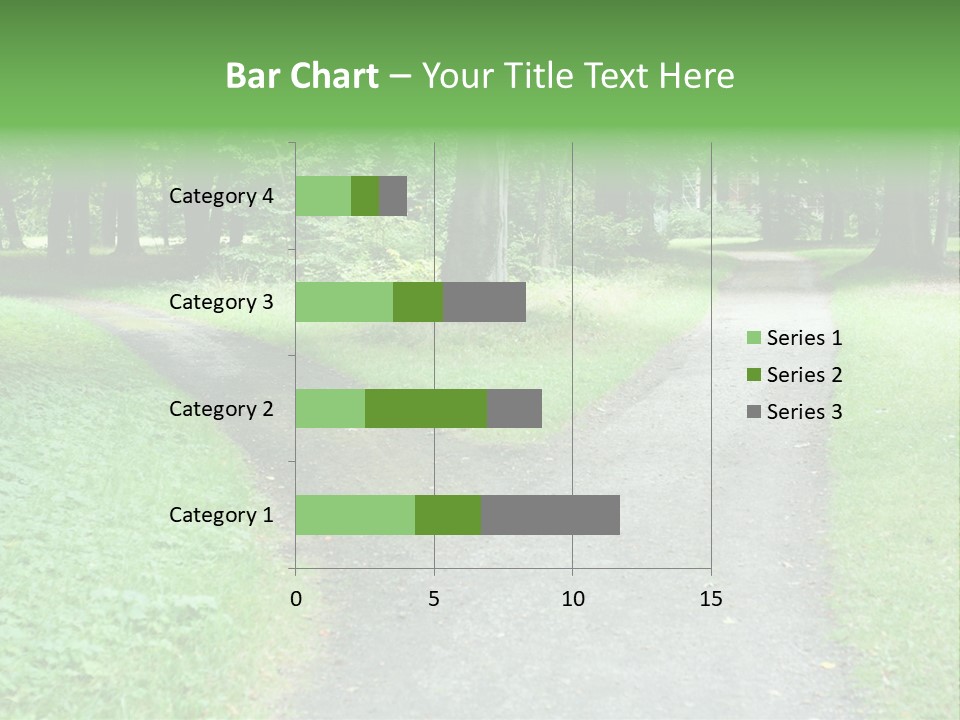 Two Forked Nature PowerPoint Template