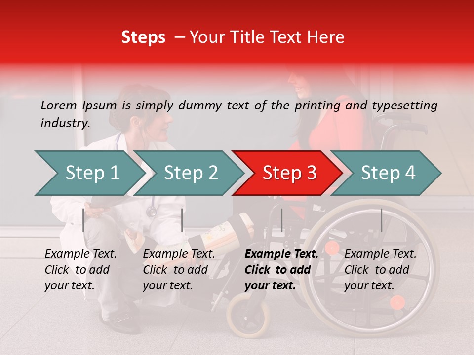Orthopedics Gipsfu Disability PowerPoint Template