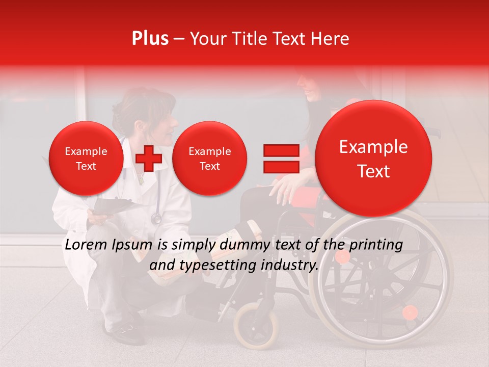 Orthopedics Gipsfu Disability PowerPoint Template