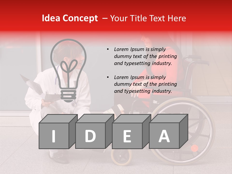 Orthopedics Gipsfu Disability PowerPoint Template