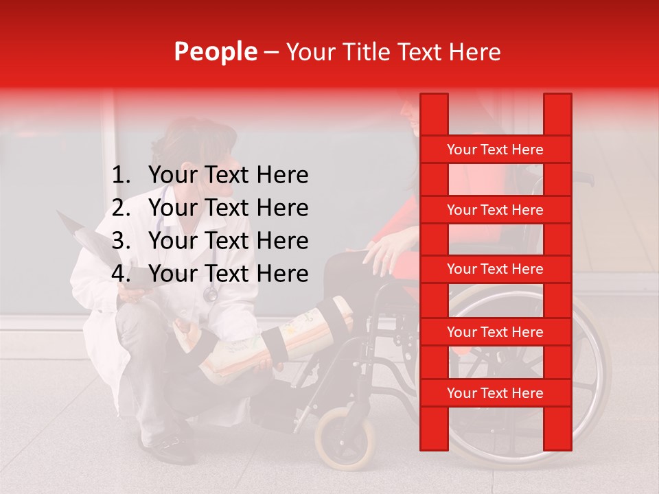 Orthopedics Gipsfu Disability PowerPoint Template