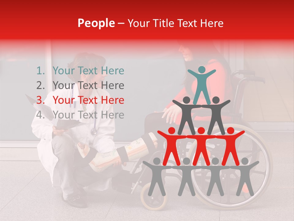 Orthopedics Gipsfu Disability PowerPoint Template