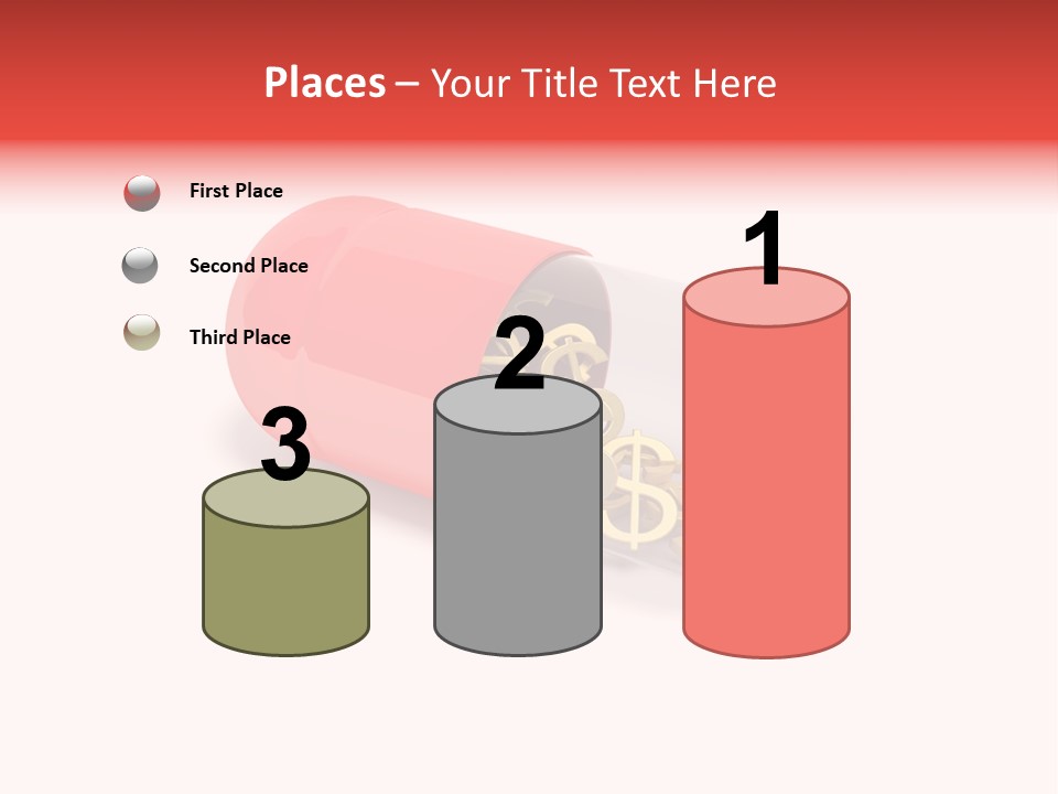 Gauzy Success Gold PowerPoint Template