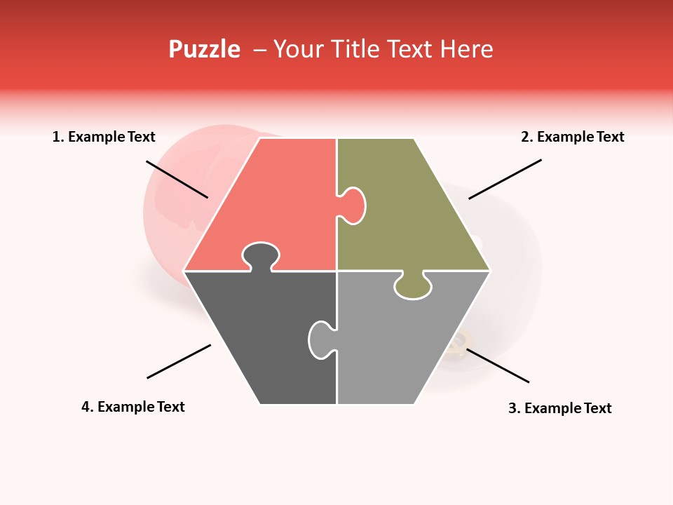 Gauzy Success Gold PowerPoint Template