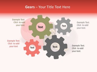 Gauzy Success Gold PowerPoint Template