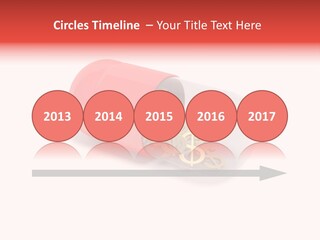 Gauzy Success Gold PowerPoint Template