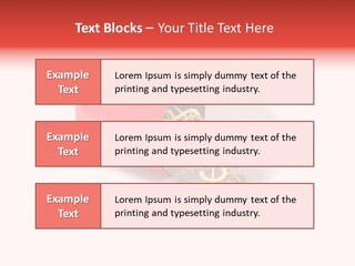 Gauzy Success Gold PowerPoint Template