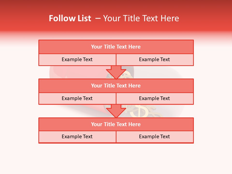 Gauzy Success Gold PowerPoint Template