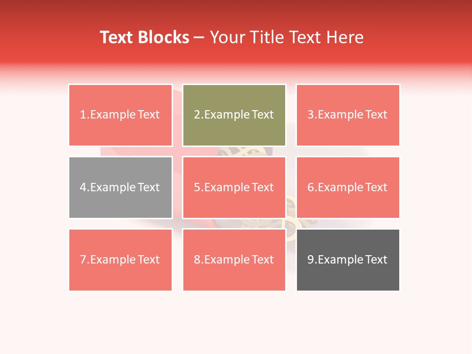 Gauzy Success Gold PowerPoint Template