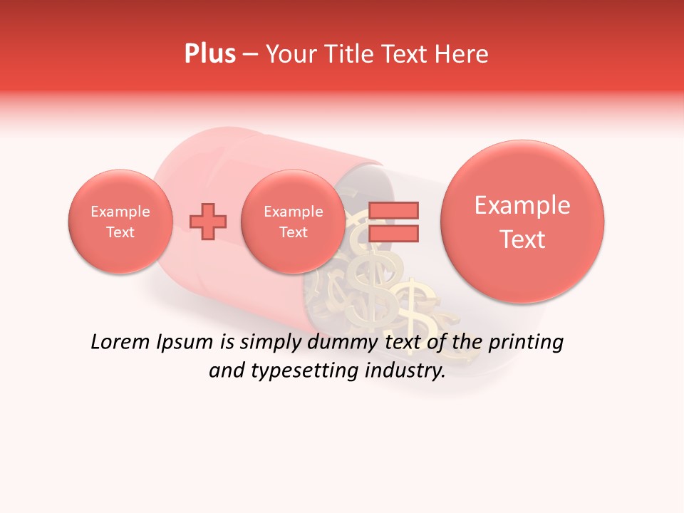 Gauzy Success Gold PowerPoint Template