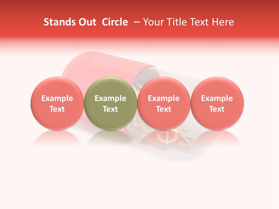 Gauzy Success Gold PowerPoint Template