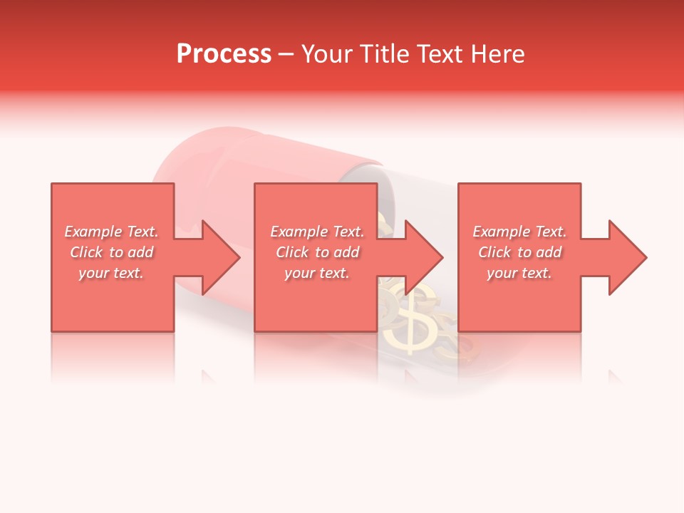 Gauzy Success Gold PowerPoint Template