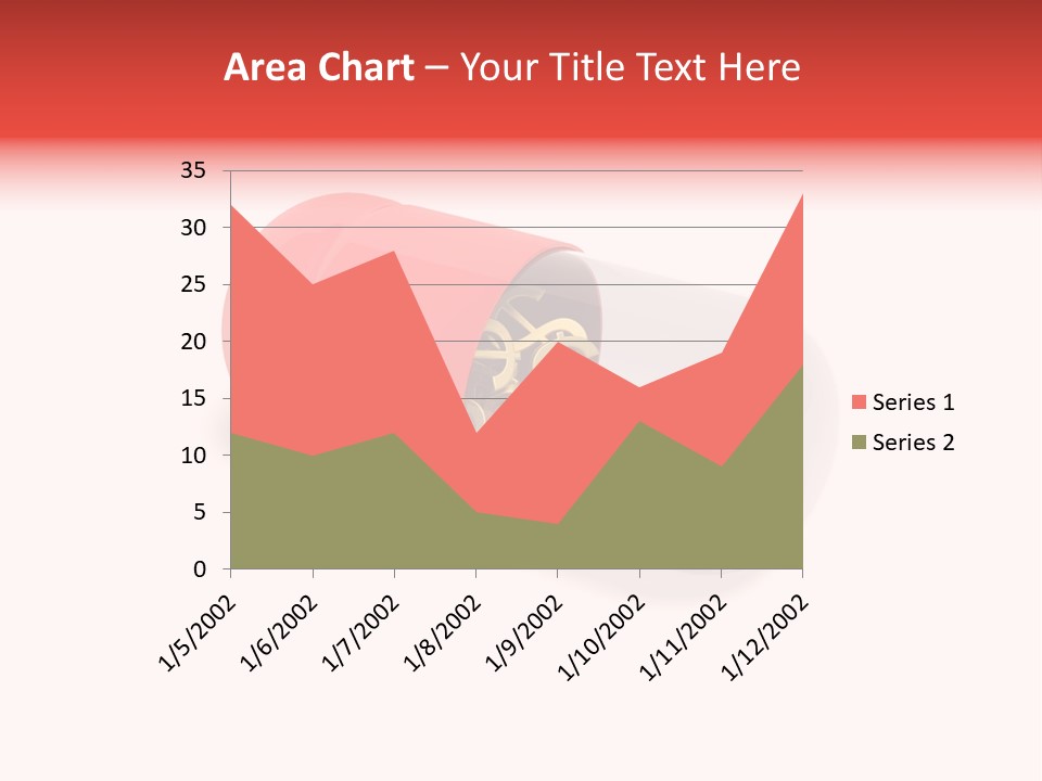 Gauzy Success Gold PowerPoint Template