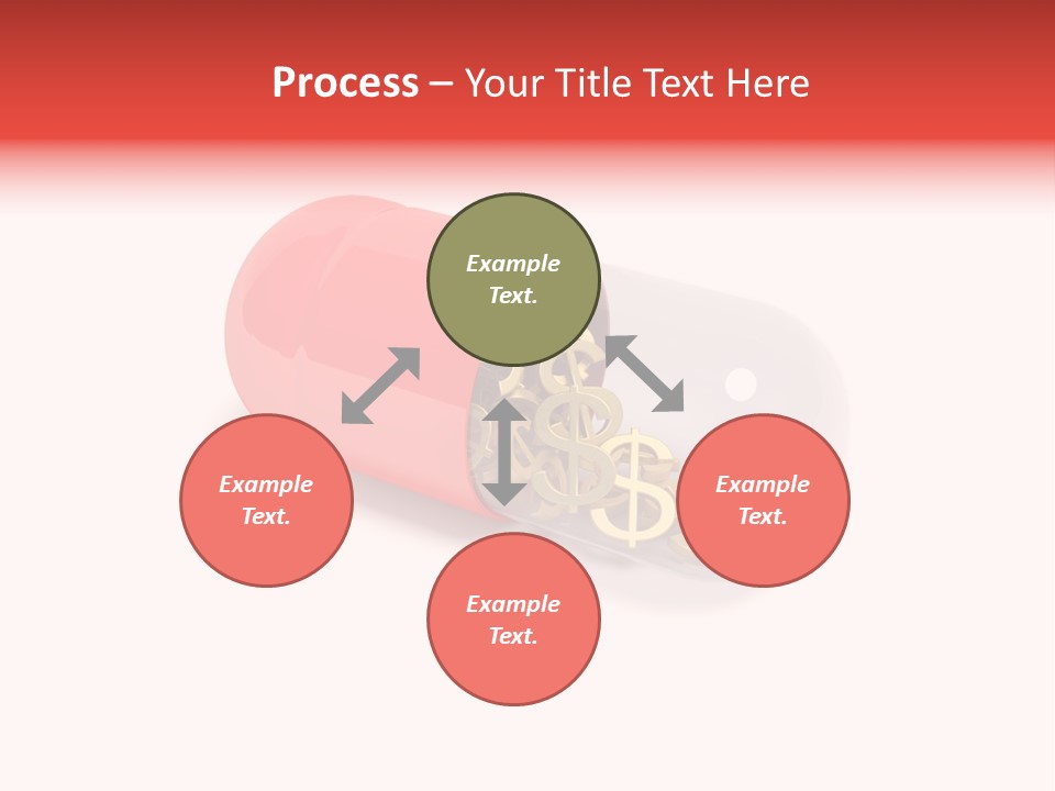 Gauzy Success Gold PowerPoint Template