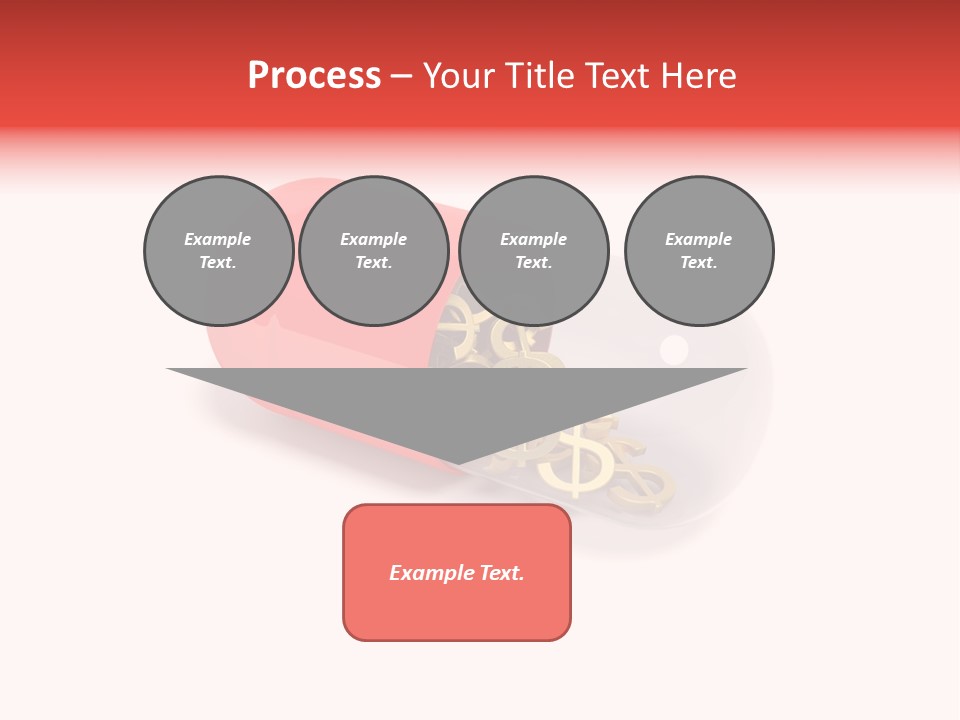 Gauzy Success Gold PowerPoint Template