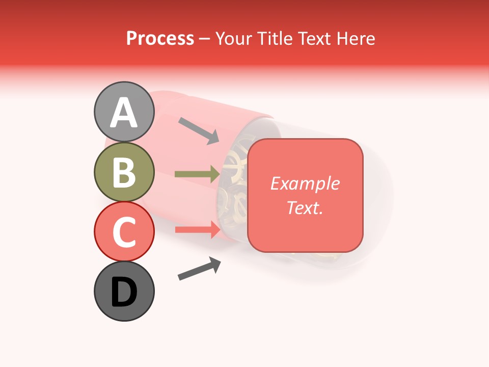 Gauzy Success Gold PowerPoint Template