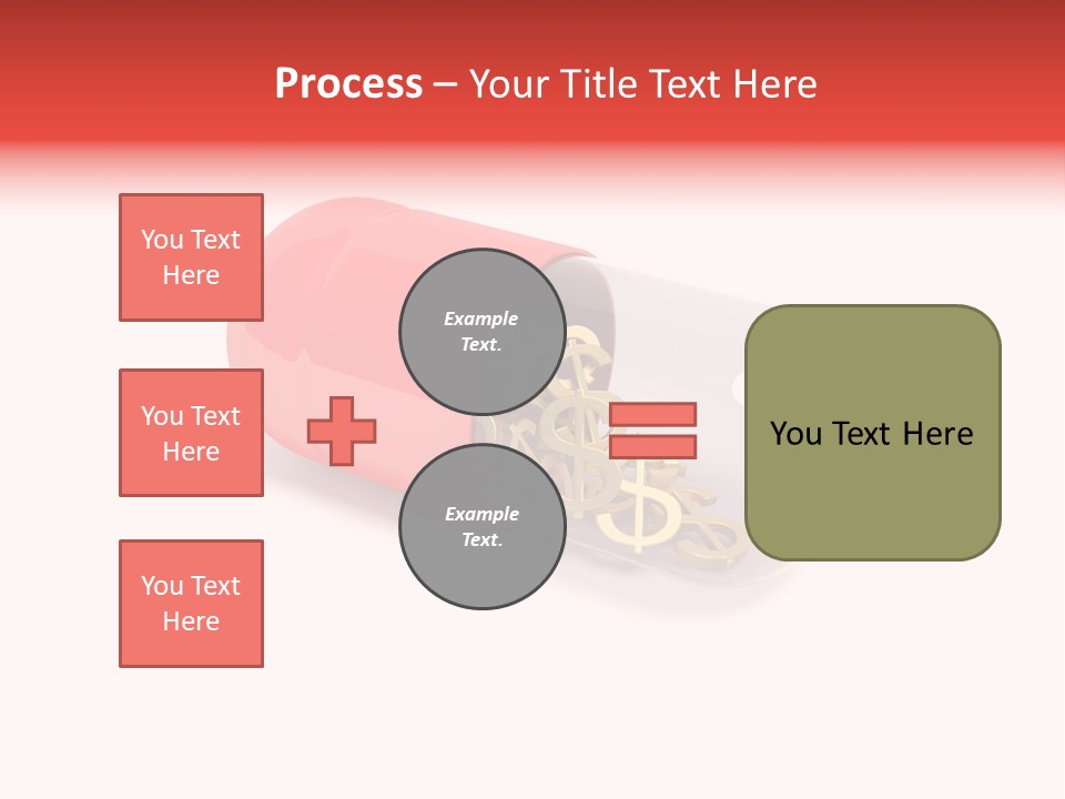 Gauzy Success Gold PowerPoint Template