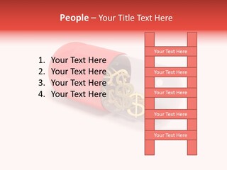 Gauzy Success Gold PowerPoint Template