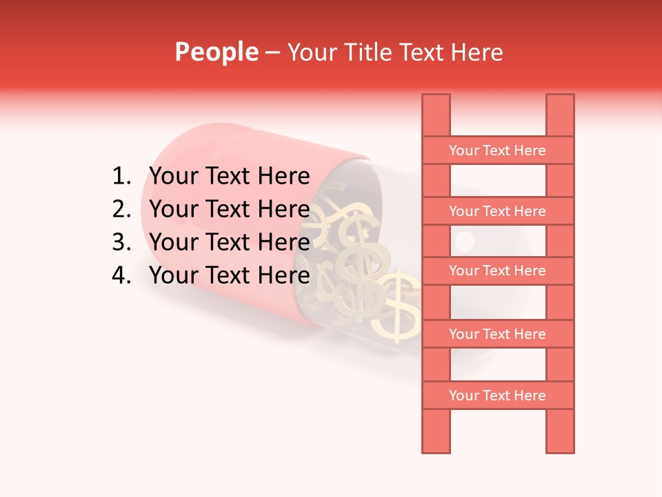 Gauzy Success Gold PowerPoint Template