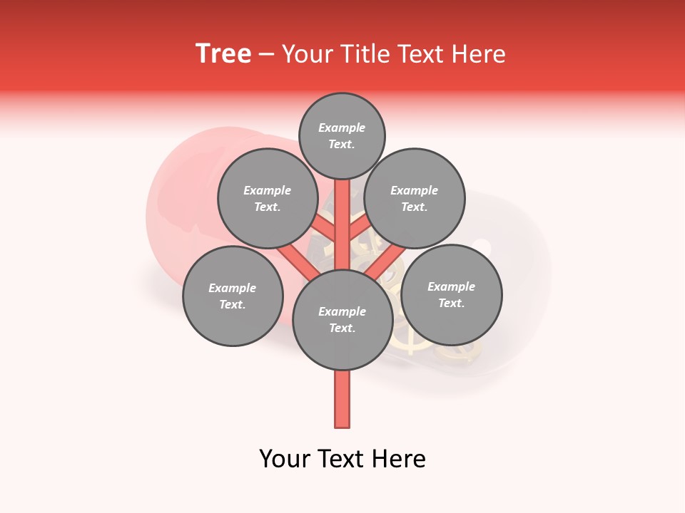 Gauzy Success Gold PowerPoint Template