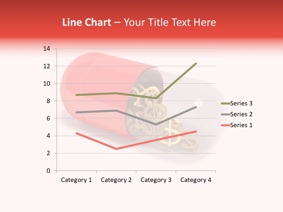 Gauzy Success Gold PowerPoint Template