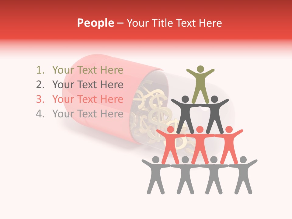 Gauzy Success Gold PowerPoint Template