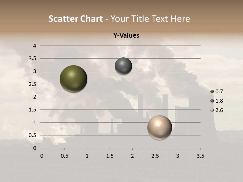 Cooling Tower Raw Materials Coal PowerPoint Template