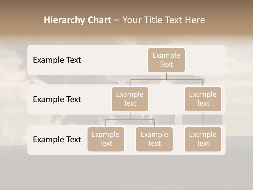 Cooling Tower Raw Materials Coal PowerPoint Template