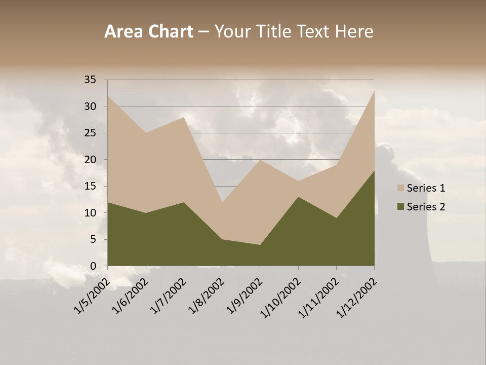 Cooling Tower Raw Materials Coal PowerPoint Template