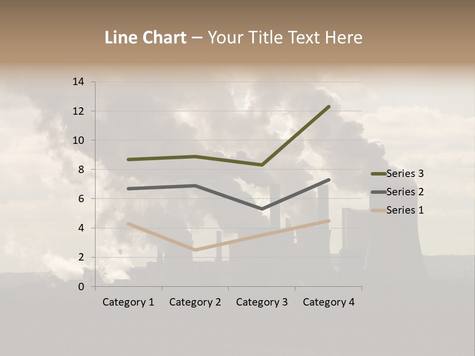 Cooling Tower Raw Materials Coal PowerPoint Template