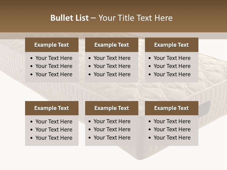 Home Comfort Textile PowerPoint Template