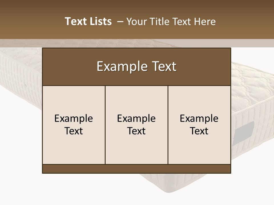 Home Comfort Textile PowerPoint Template