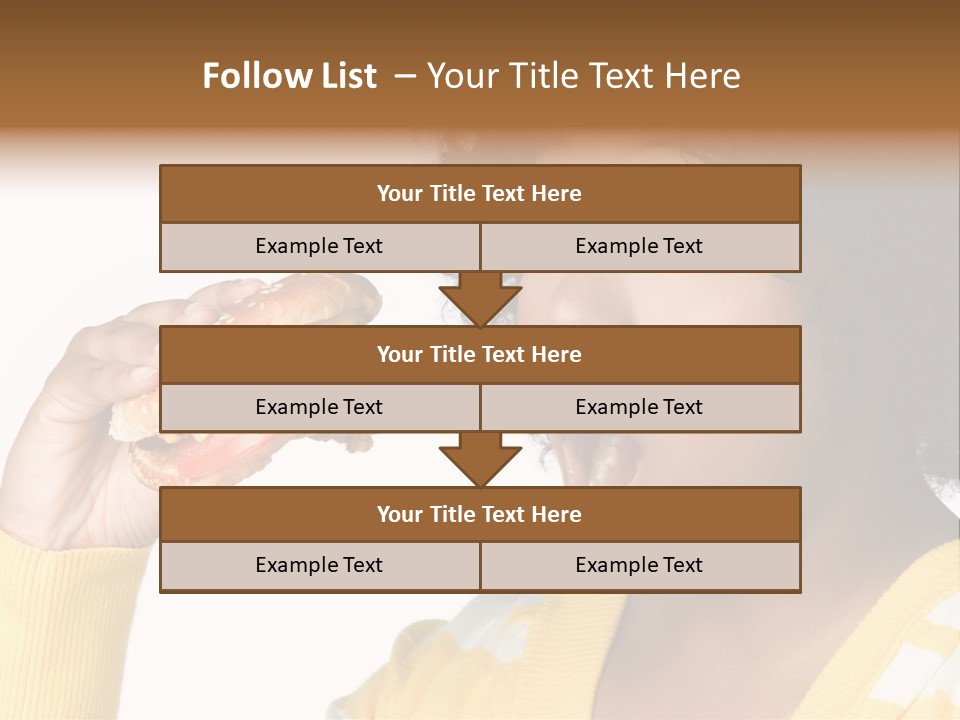 Adult Eating Profile PowerPoint Template