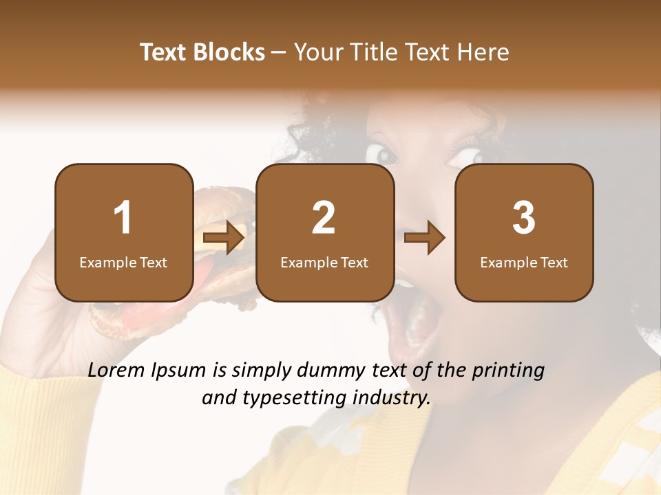 Adult Eating Profile PowerPoint Template