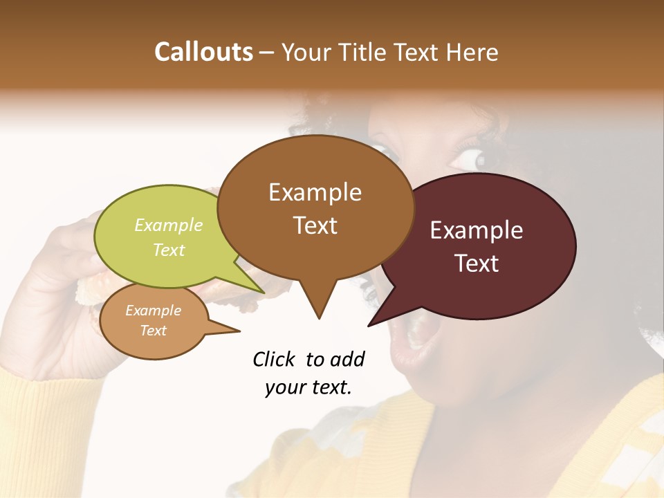 Adult Eating Profile PowerPoint Template