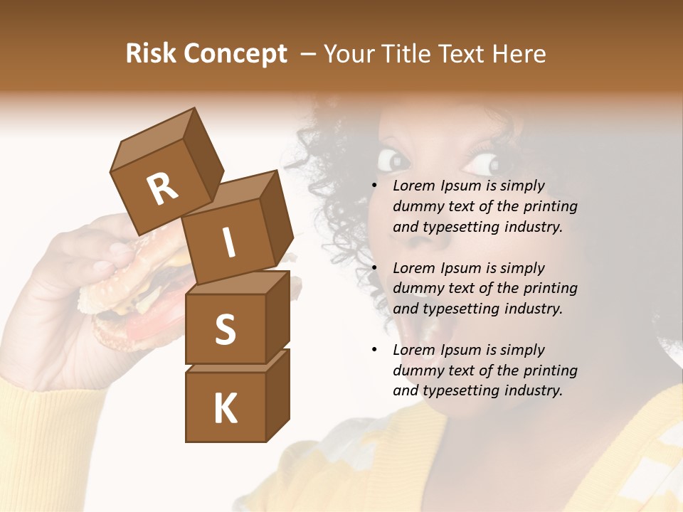 Adult Eating Profile PowerPoint Template