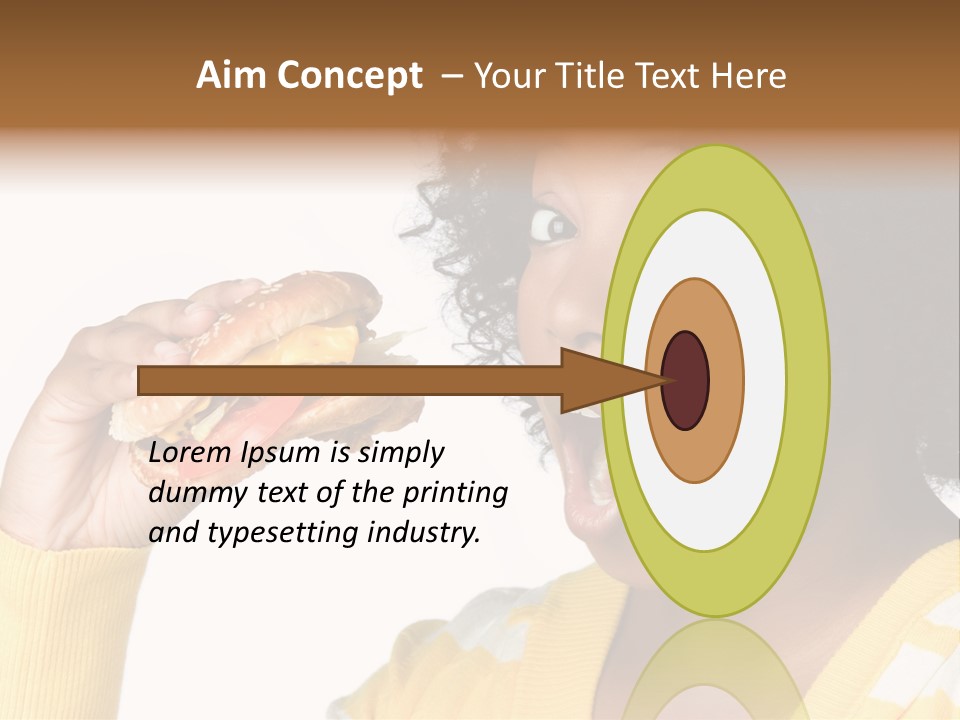 Adult Eating Profile PowerPoint Template