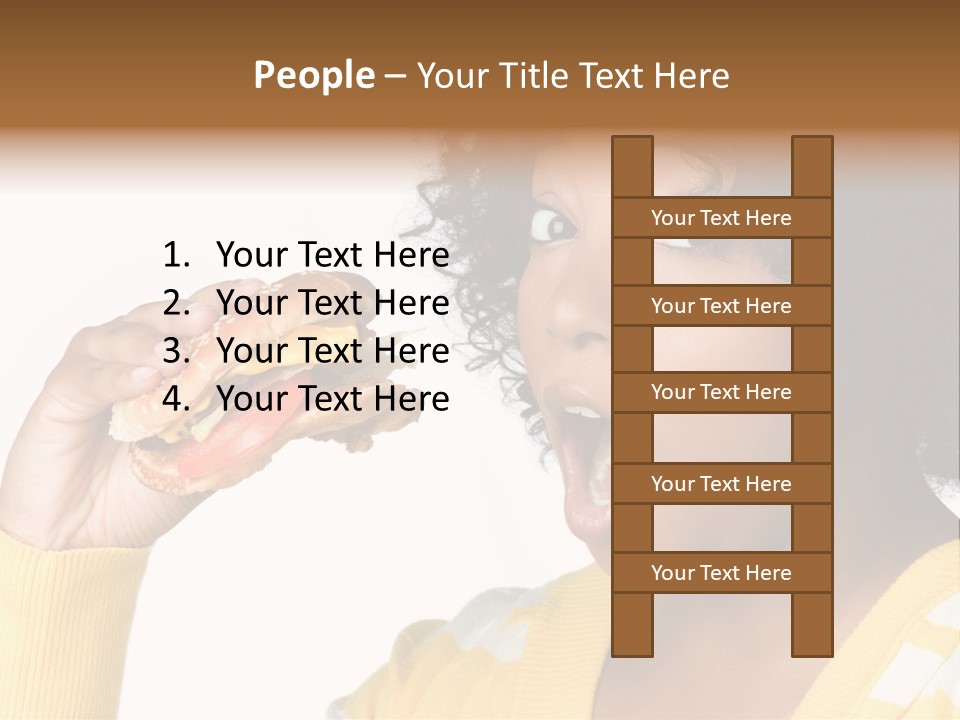 Adult Eating Profile PowerPoint Template