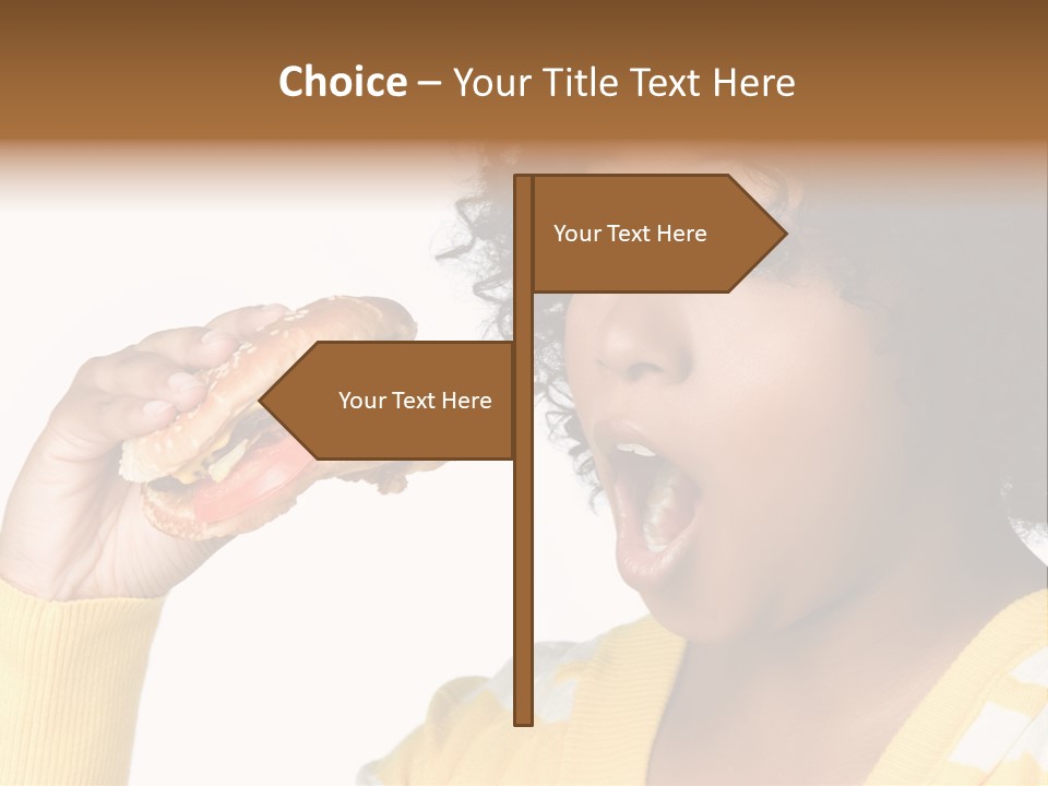 Adult Eating Profile PowerPoint Template