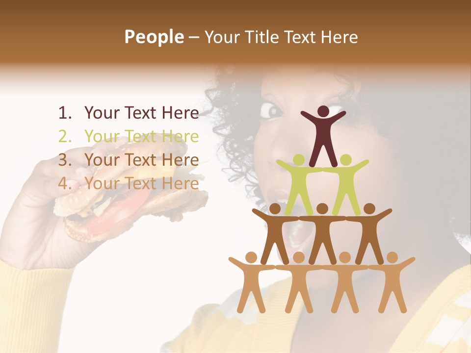 Adult Eating Profile PowerPoint Template