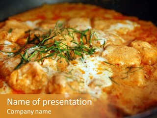 Thai Cooked Rice PowerPoint Template