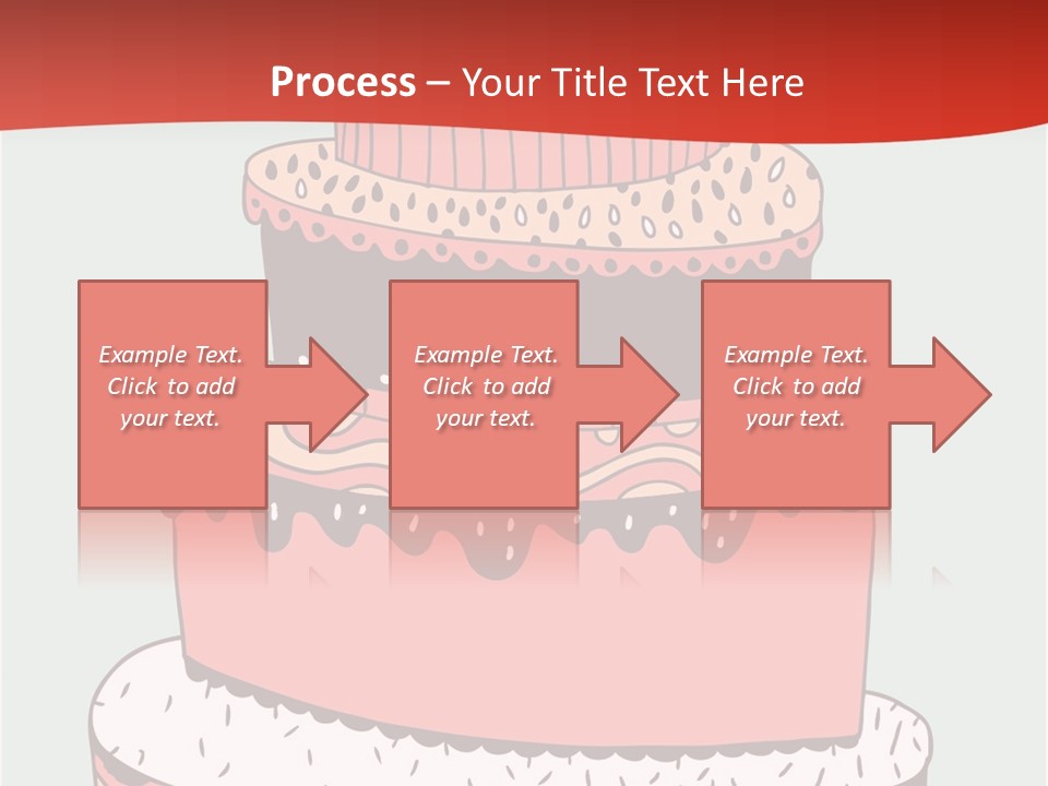 Blue Sugar Wedding PowerPoint Template