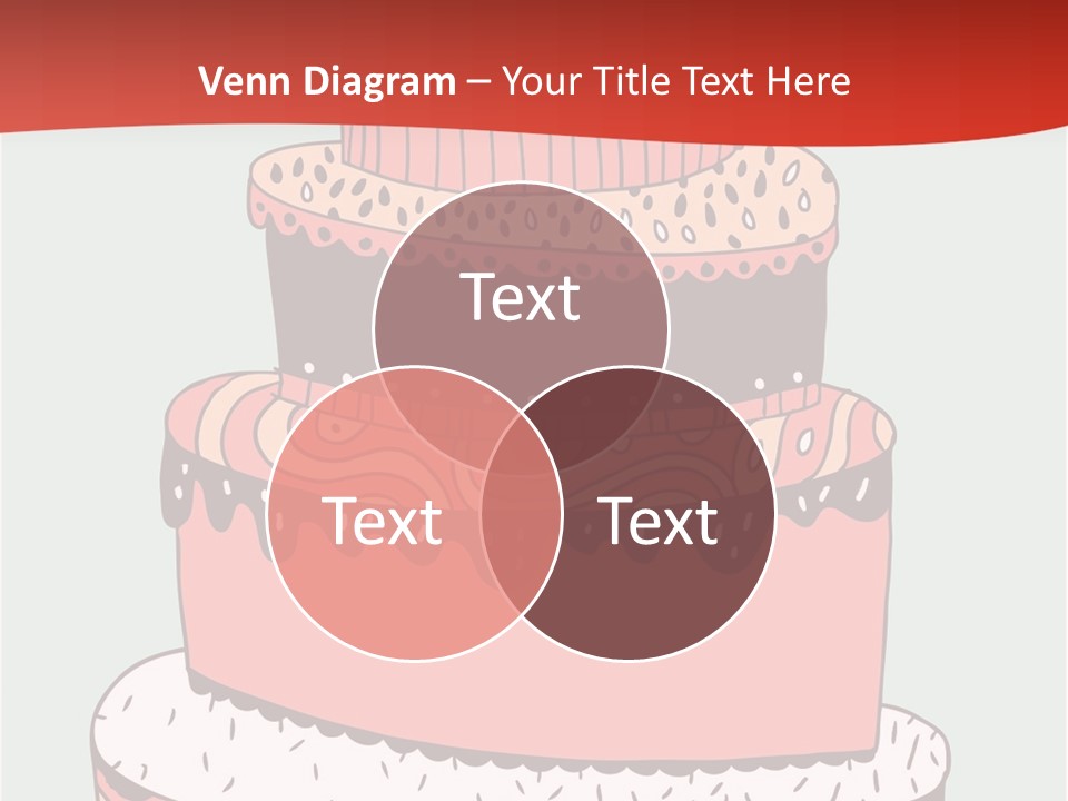 Blue Sugar Wedding PowerPoint Template