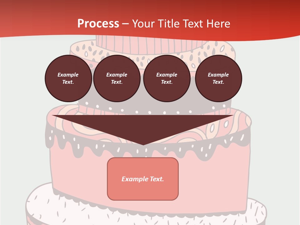 Blue Sugar Wedding PowerPoint Template