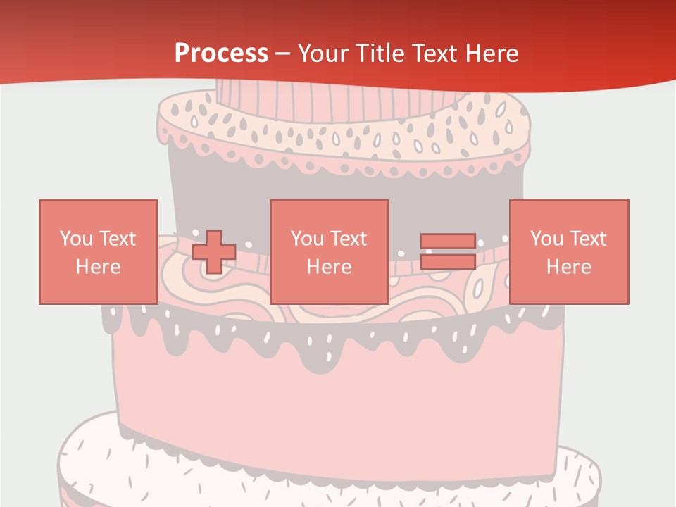 Blue Sugar Wedding PowerPoint Template