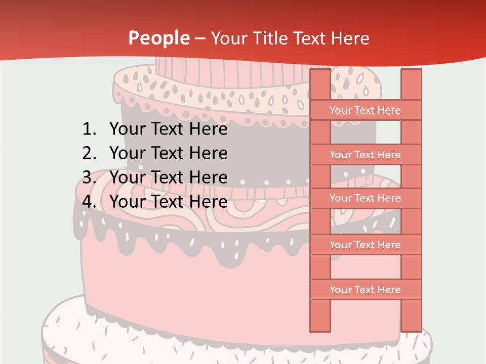 Blue Sugar Wedding PowerPoint Template