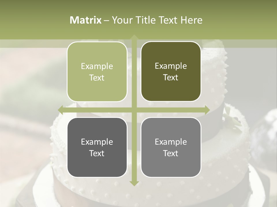 Decor Nuptial Food PowerPoint Template