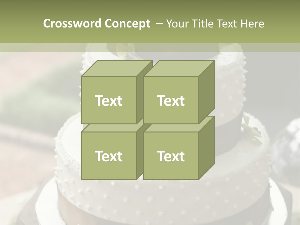 Decor Nuptial Food PowerPoint Template