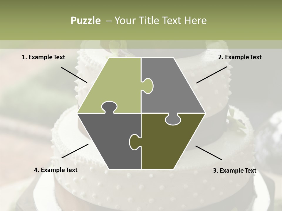 Decor Nuptial Food PowerPoint Template