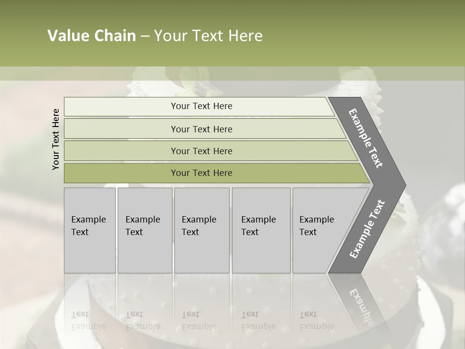 Decor Nuptial Food PowerPoint Template